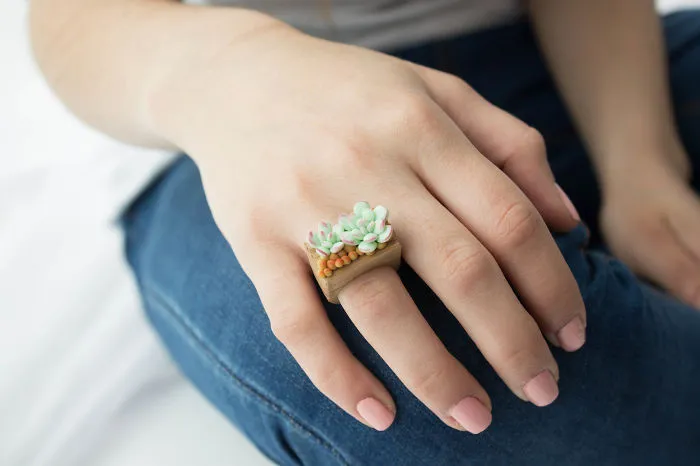 My Succulent Mania Grew Into Succulent Jewelry Business
