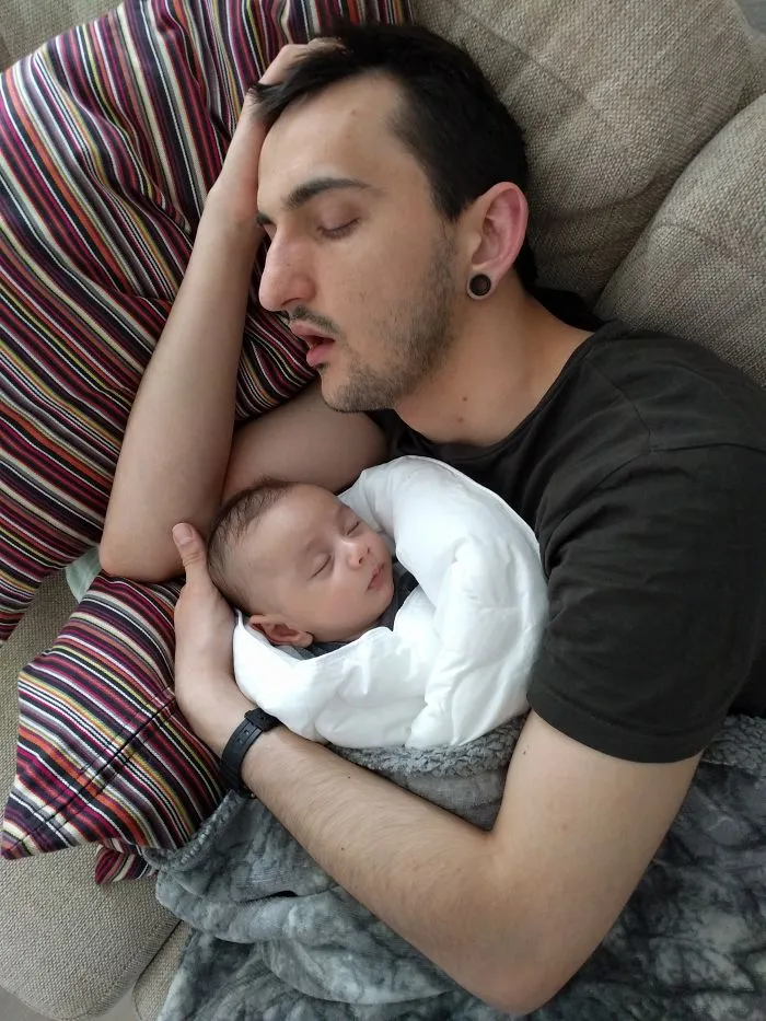 203 Dads With Their Babies Showing That Fatherhood Brings Out The Best In Men