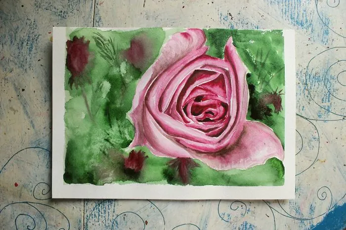 I Haven't Painted A Single Pic For 3 Years Since My Son Was Born, So I Started This 365 Watercolor Challenge