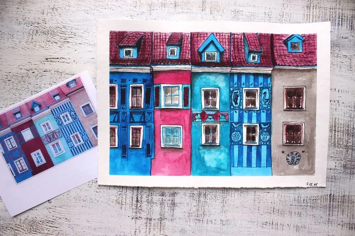 I Haven't Painted A Single Pic For 3 Years Since My Son Was Born, So I Started This 365 Watercolor Challenge