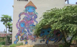 Where Is My Elephant: I Painted My Highest Mural In Danang, Vietnam