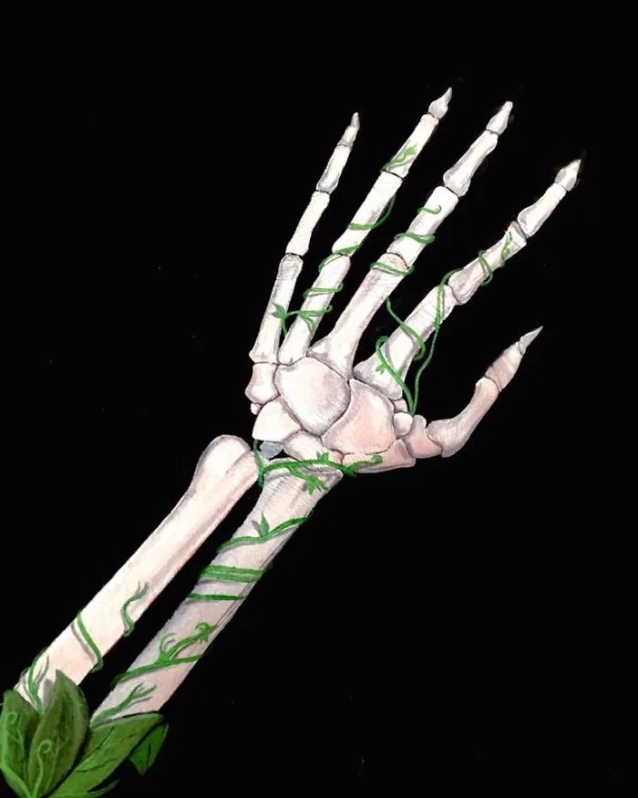 I Turn My Arms Into Optical Illusions
