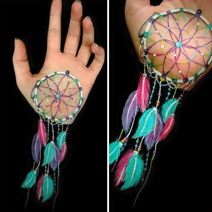 I Turn My Arms Into Optical Illusions