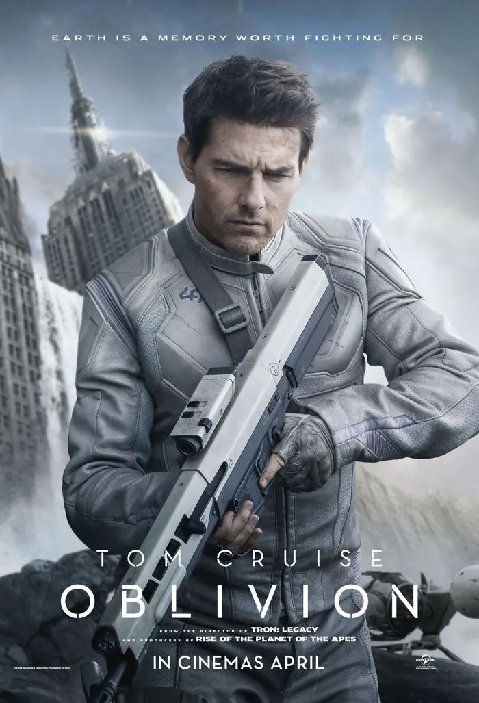 Poster for "O B L I V I O N" movie