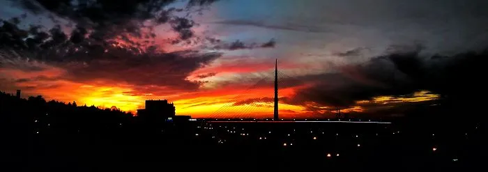 Belgrade's Sky