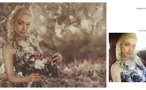 Julio Cesar Turns Your Photos From Social Networks Into Stunning Paintings.