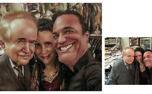 Julio Cesar Turns Your Photos From Social Networks Into Realistic Paintings Or Caricatures!