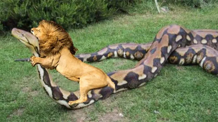 Giant Anaconda On Amazon Sea Look Scare