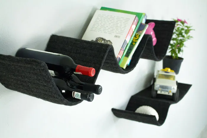 A Flexible Shelf That Can Be Shaped Into Anything!