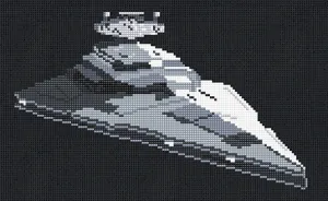 We Make Cross Stitches Of Star Wars Battleships