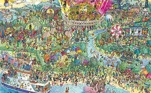 Festival Land: An Illustration Of European Festivals