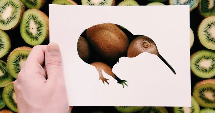 I Use Nature To Color Animal Paper Silhouettes (Part 2)