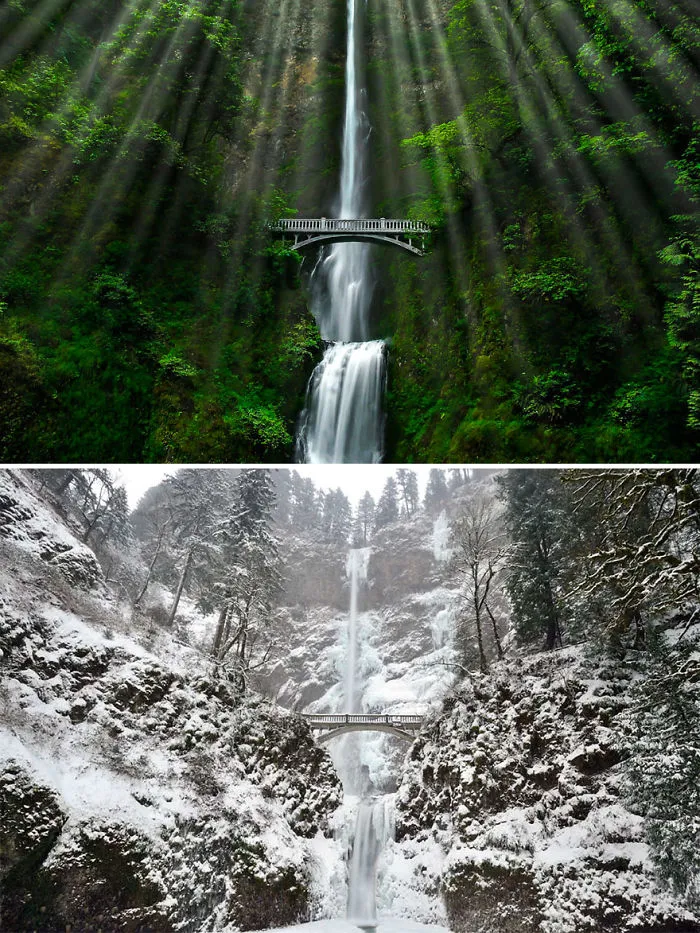 Multnomah Falls, Oregon, USA