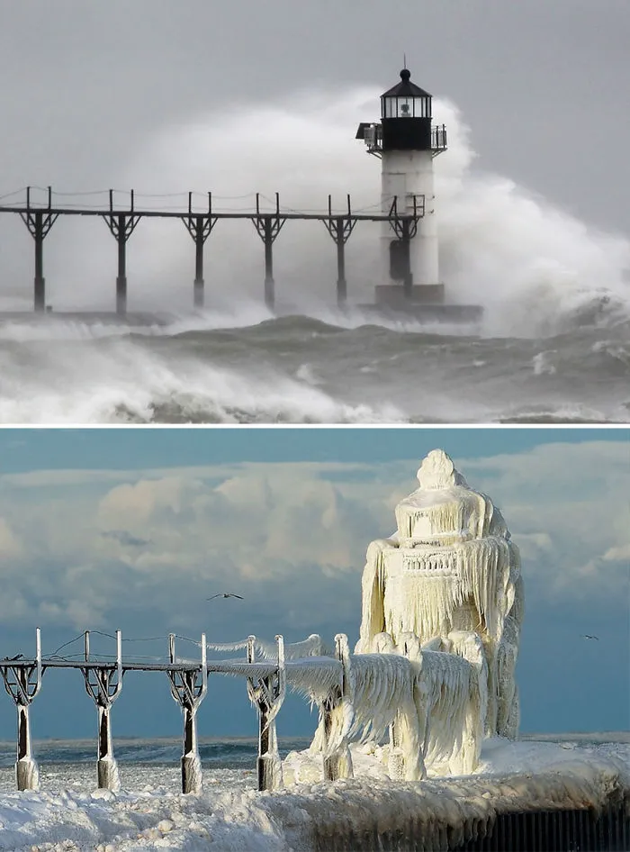 St Joseph Lighthouse, Michigan, USA