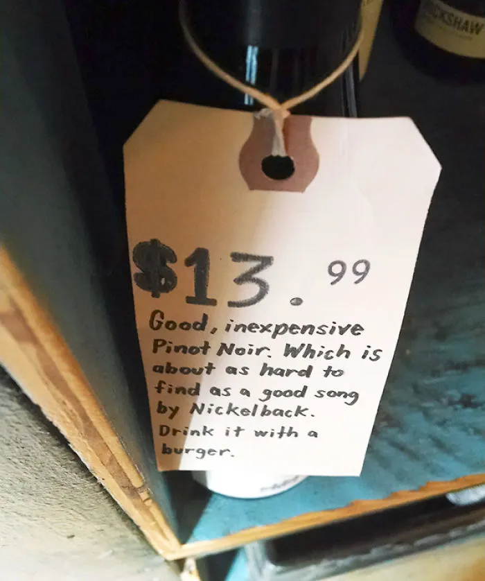 In My Local Wine Store. It Lived Up To The Description