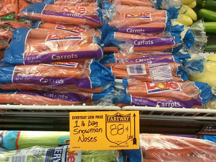 New Seasonal Item In The Produce Department At The Grocery Store