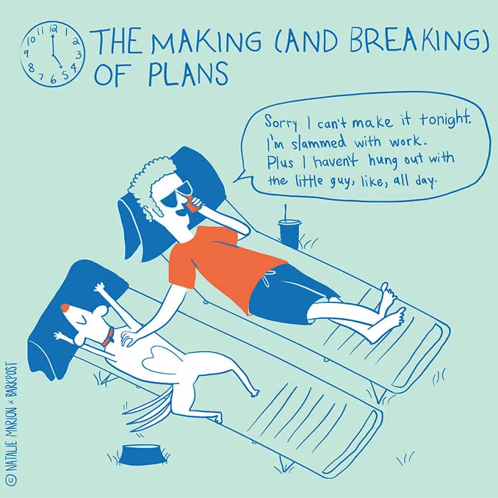 Life Of A Dog Dad In 10 Illustrations