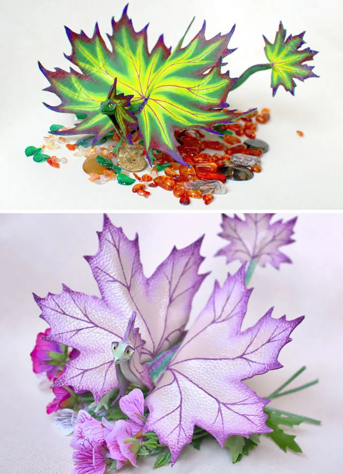 Dragons Of Autumn Leaves