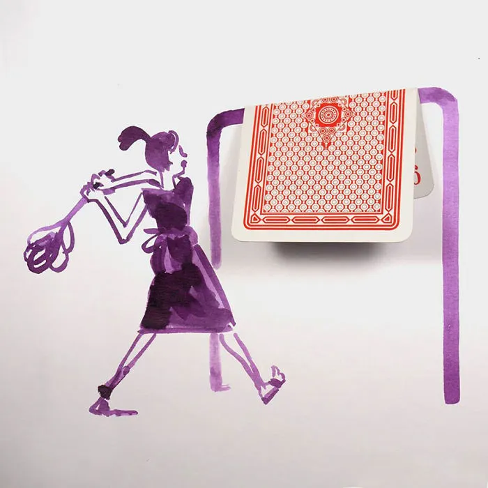 Illustrator Completes His Illustrations With Everyday Objects (61 Pics)