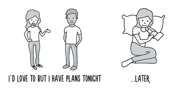 What's Inside An Introvert's Head (6 Pics)