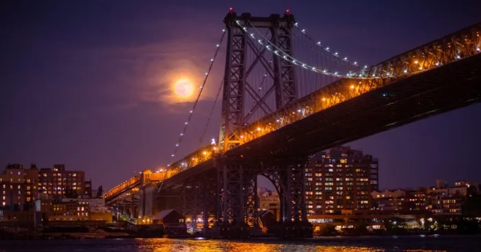 I Captured Full Moon During The Summer Solstice In New York City