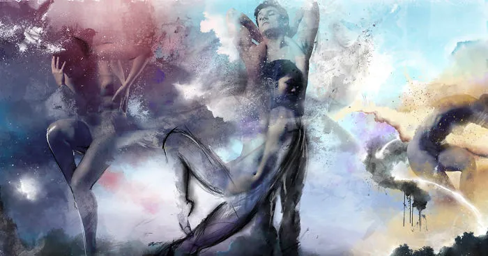 I Photograph Dancers And Turn Them Into Abstract Digital Paintings