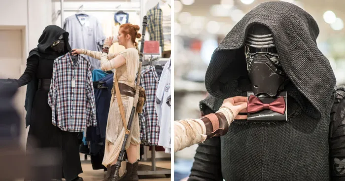 What Happens When The Dark Side And The Light Go Shopping?