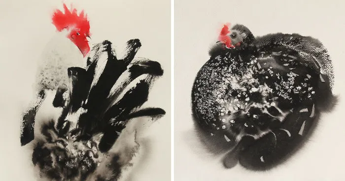 Wonderfully Expressive Ink Paintings By Endre Penovac