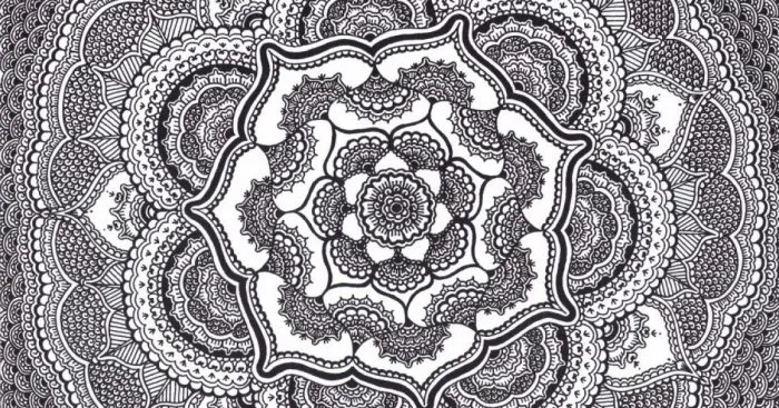 I Draw Intricate Black And White Designs
