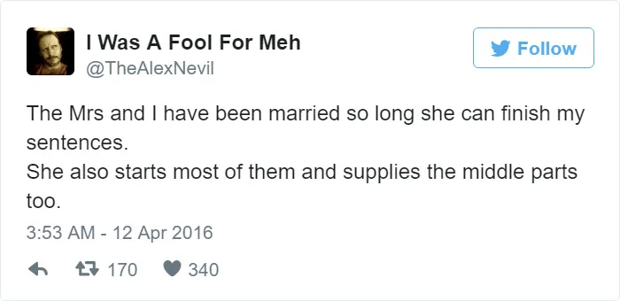 46 Funny Wife Tweets That All Married People Will Relate To