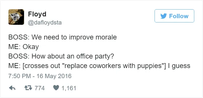 115 Hilarious Tweets About Work You Shouldn't Be Reading At Work