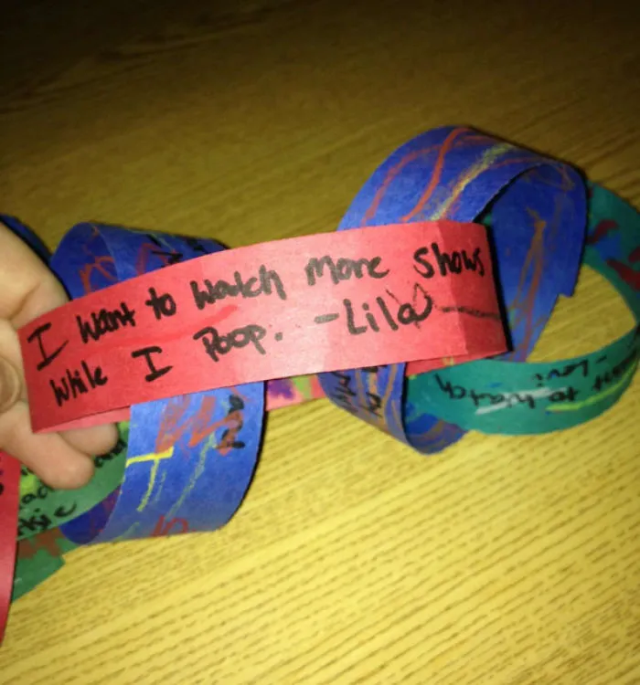The NYE Resolution Of A 4-Year-Old... Me Too, Kid