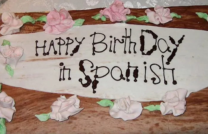 Happy Birthday In Spanish