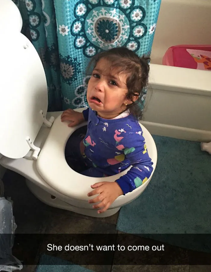 She doesn't want to come out
