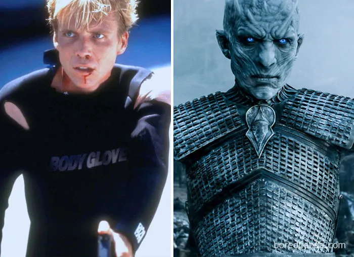 Richard Brake As Pierce Tencil (In 1996's Subterfuge) And As Night's King (In GoT)