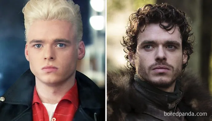 Richard Madden como Kirk Brandon (Worried about the boy, 2010) y como Robb Stark