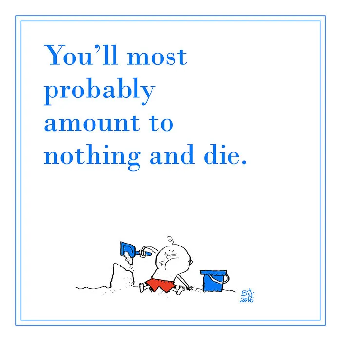 I Created Series Of Brutally Honest Greeting Cards