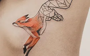 Geometrical Tattoos By Jasper Andres Beautifully Fuse Geometry With Nature