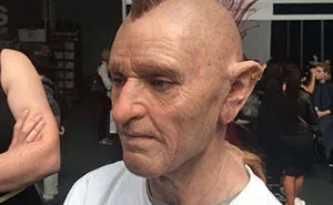 Makeup Artist Transforms Young Girl Into An Old Punk
