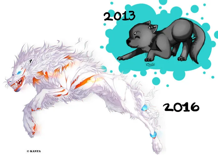 13 Years Vs. 16  (character In The Newest Piece Belongs To Grypwolf, Art By Me)