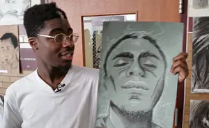 High School Student Secretly Draws All 411 Of His Graduating Classmates