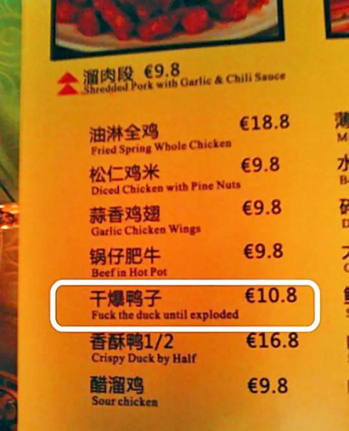 106 Hilarious Translation Fails In Asia