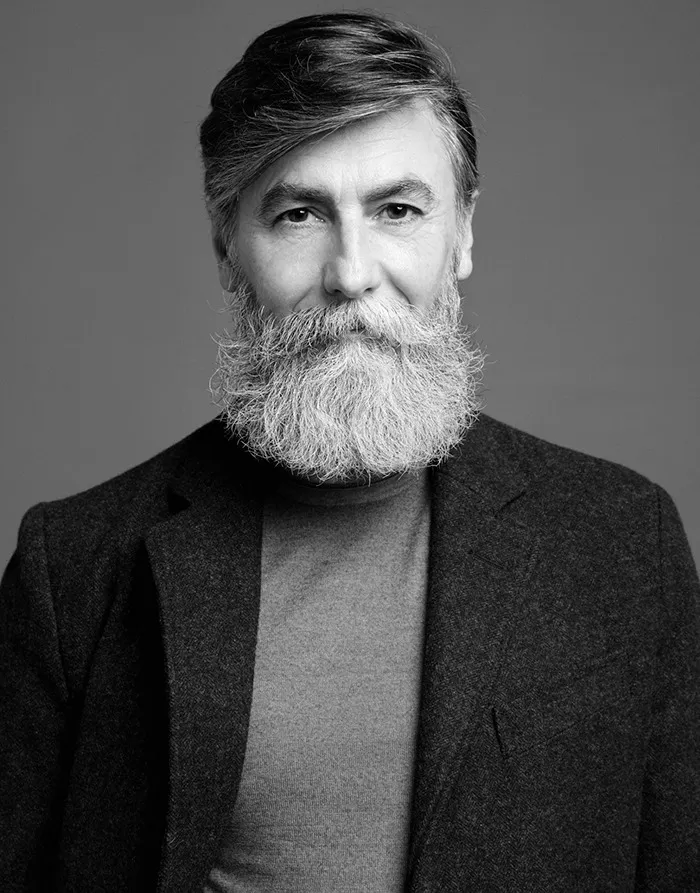 60-Year-Old Man Becomes A Fashion Model After Growing A Beard (23 Pics)