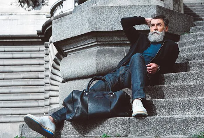 60-Year-Old Man Becomes A Fashion Model After Growing A Beard (23 Pics)