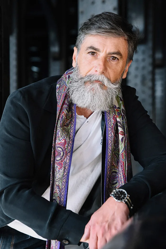 60-Year-Old Man Becomes A Fashion Model After Growing A Beard (23 Pics)