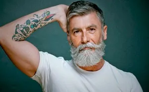 60-Year-Old Man Becomes A Fashion Model After Growing A Beard (23 Pics)