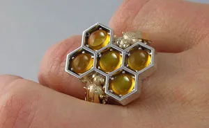Honeycomb Jewelry By WingedLion