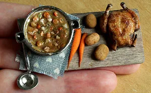 I Sculpt Miniature Food Out Of Clay