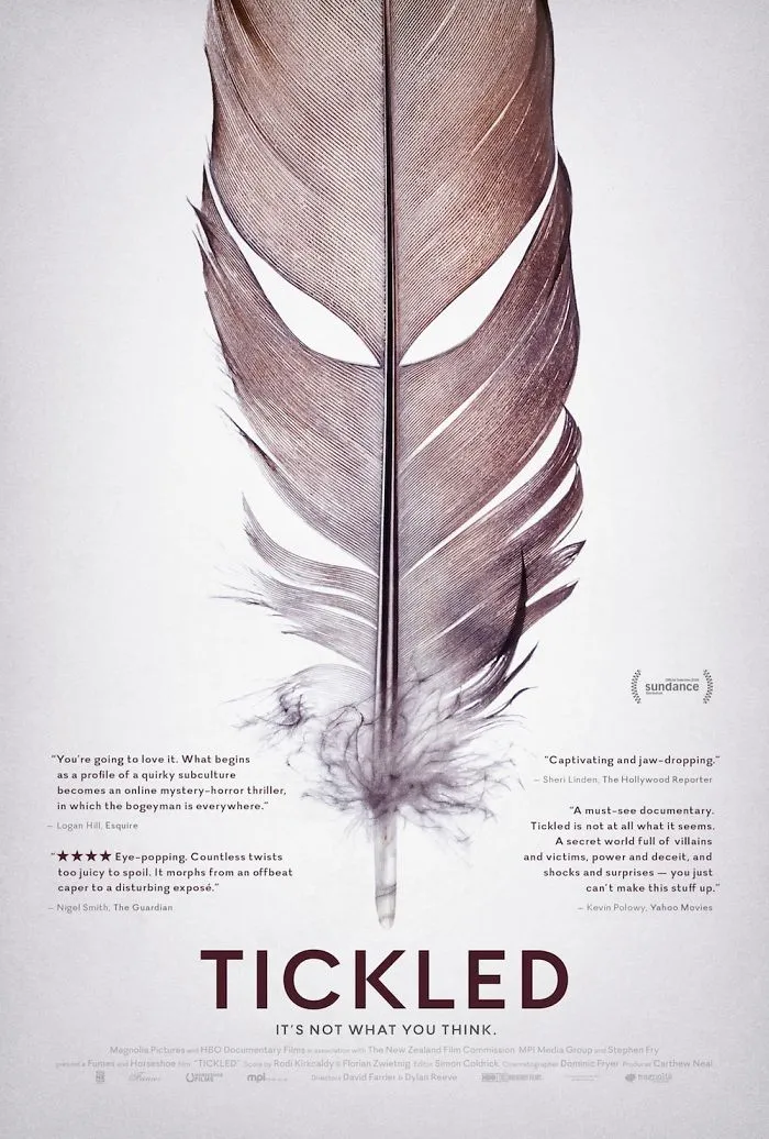 Poster for "Tickled" movie