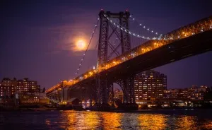 I Captured Full Moon During The Summer Solstice In New York City